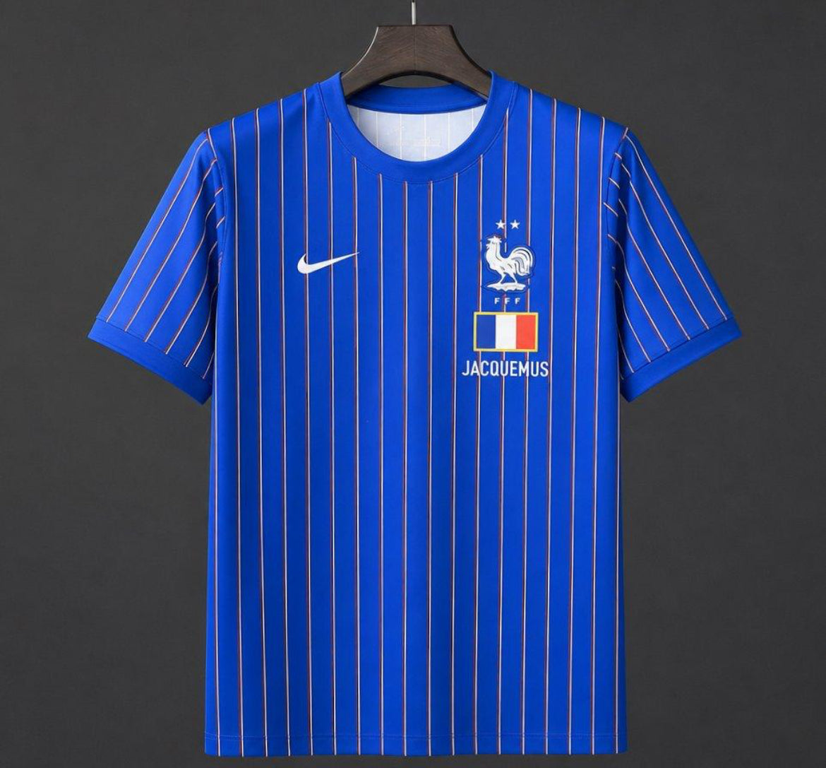 Maillot pré match France x Jacquemus