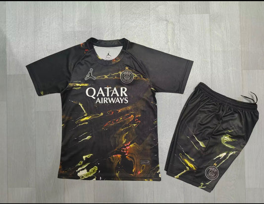 Kit maillot enfant  psg Jordan 26/27 third black